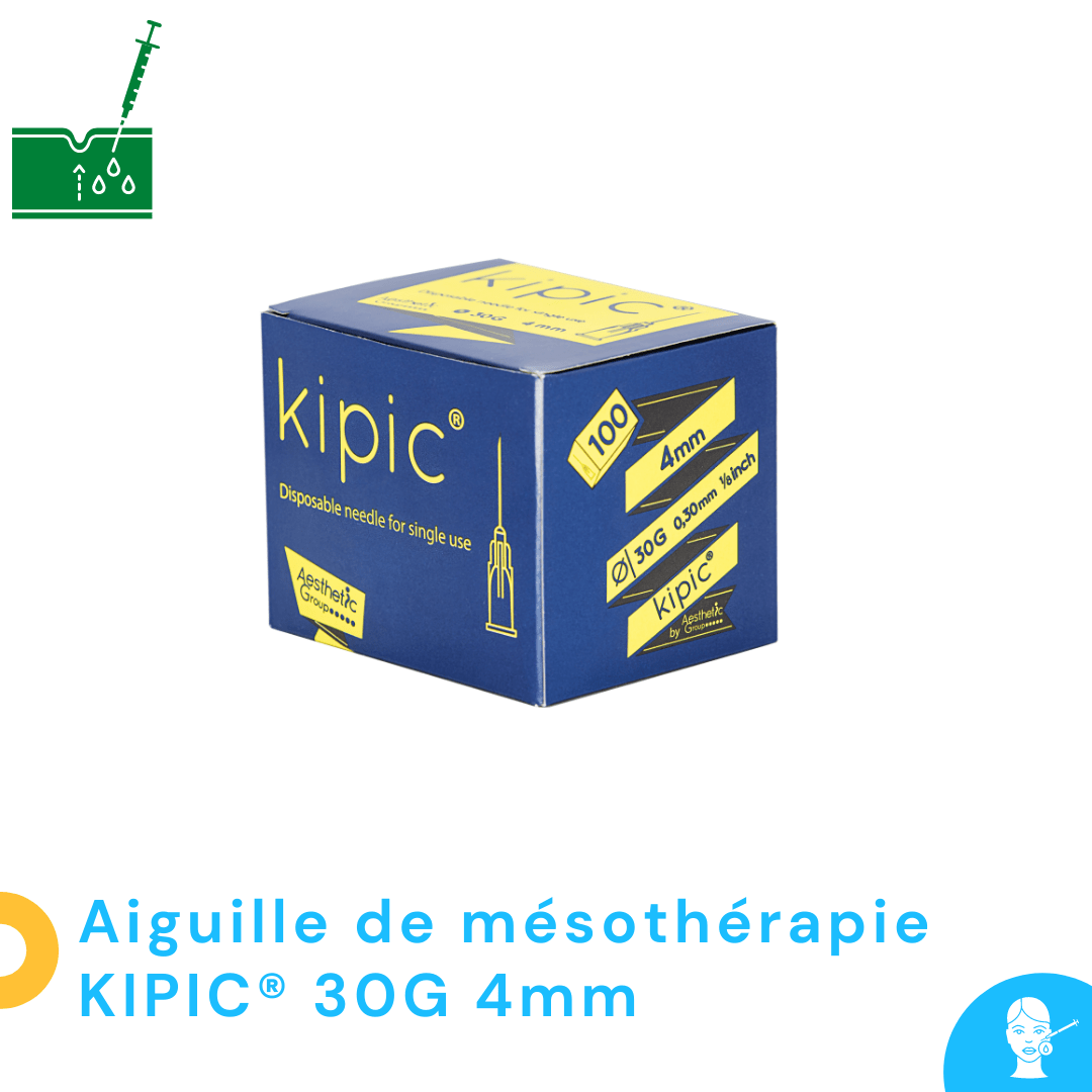 KIPIC® Aiguille de mésothérapie 30G 4mm